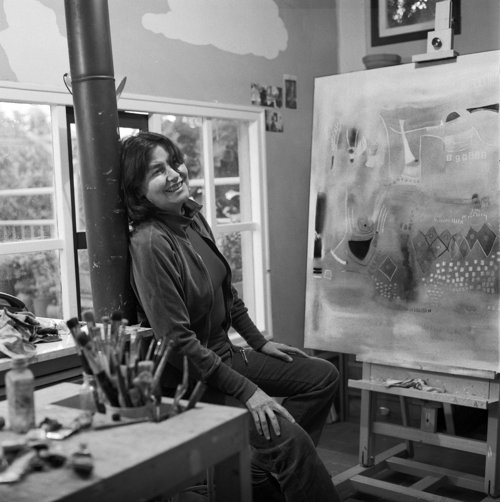 1.Paca en su estudio